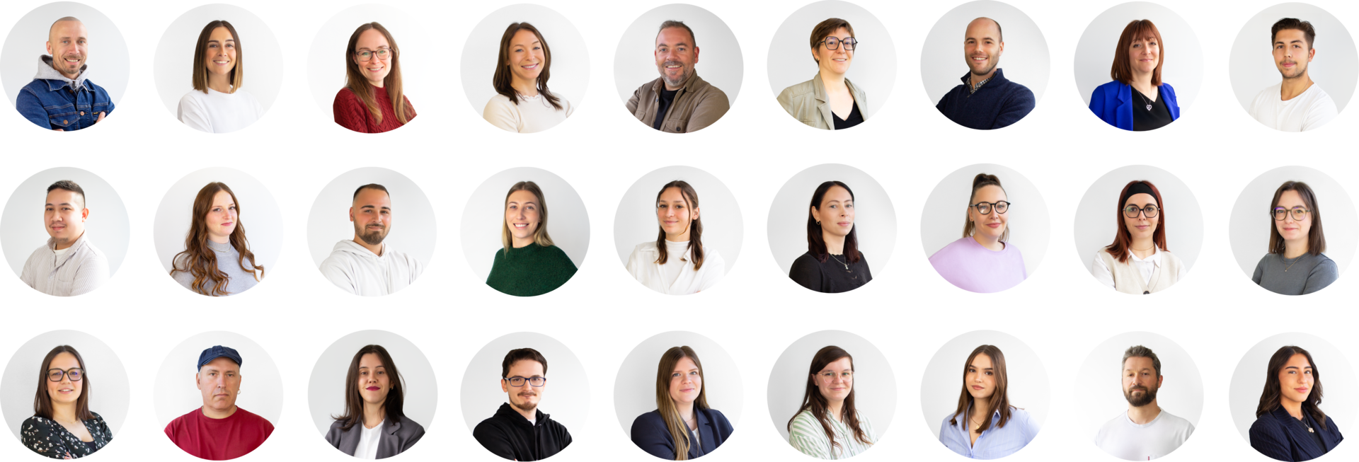 Portraits des collaborateurs de l’équipe ATB Auto, négociant en automobile pour professionnels de l’automobile