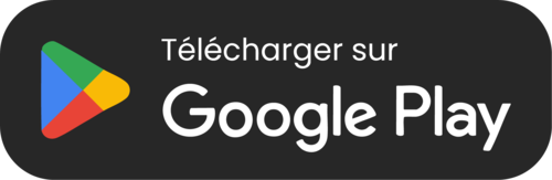 Bouton noir t&eacute;l&eacute;charger application ATB AUTO sur le Play store